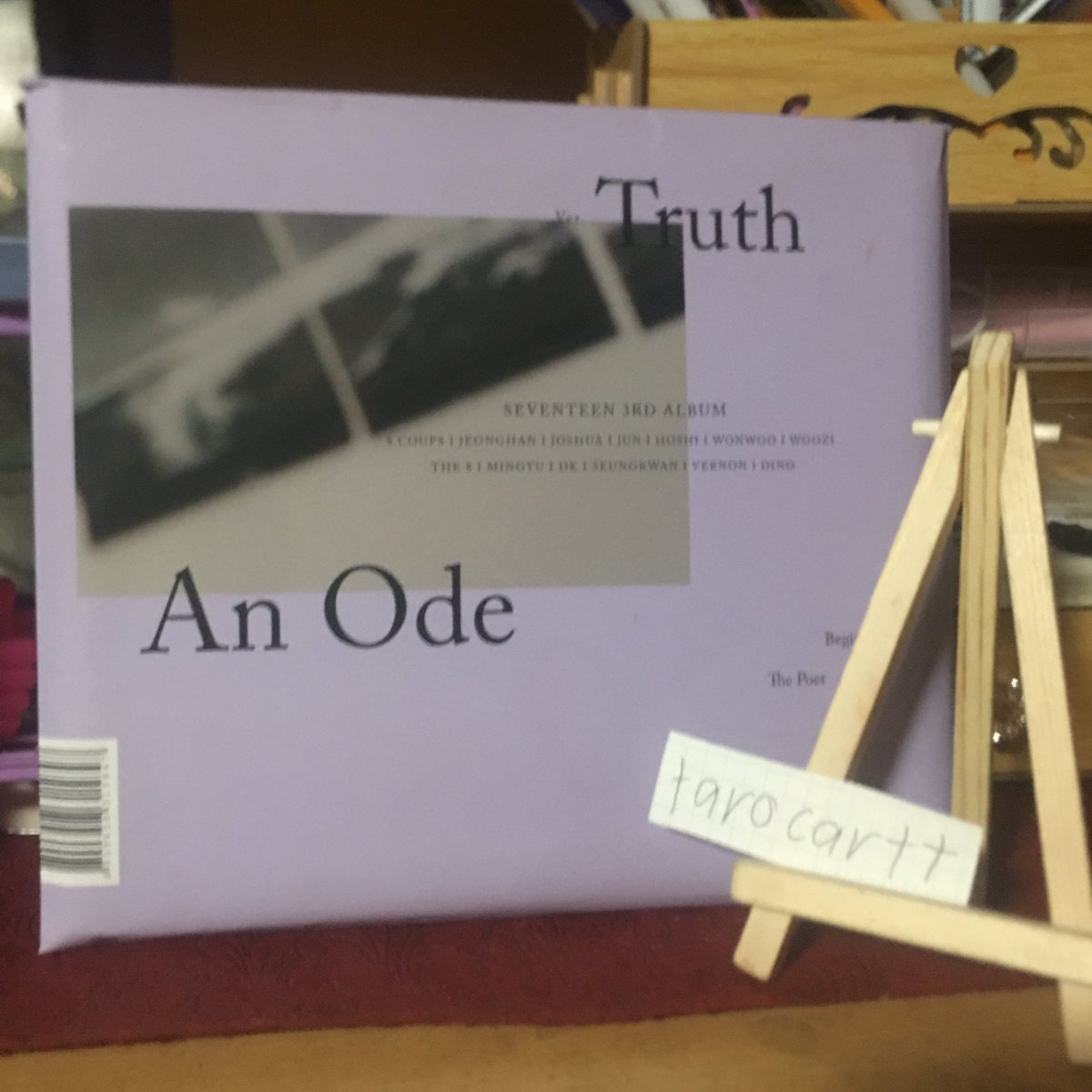 tarocartt's tweet photo. wts | lfb | ph, #tarosonhand

Seventeen unsealed an ode (truth ver)
- P150
- badly damaged
- wala ng plastic cover (with their names)
- pb, cd
mop&amp;mod: pinned
rfs: dont collect anymore, funds

please help rttt https://t.co/NErUcmHxlz