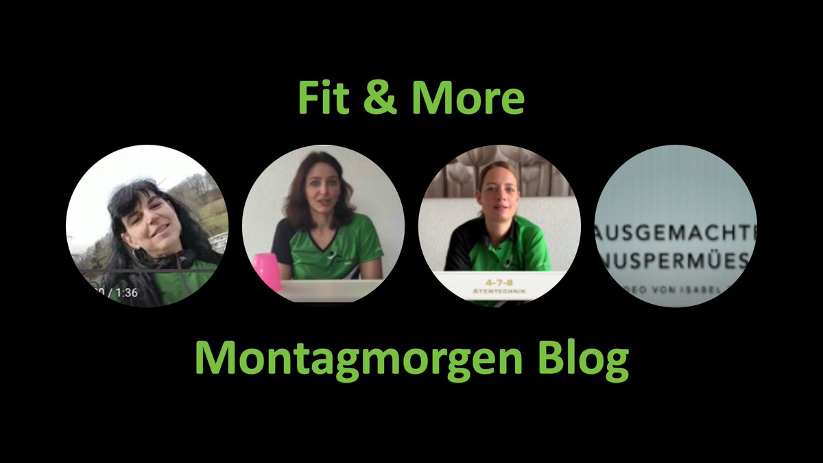 satusgr's tweet photo. Liebe Mitglieder, Morgen erscheint der letzte Montagmorgen Blog in eurem E-Mail Postfach. Wir danken dem Fit&amp;More Leiterteam Manu, Andrea, Isabel und Nadine ganz herzlich für die coolen Blog Beiträge! So viel sei verraten, der Blog vom Montag bringt euch an die frische Luft..... https://t.co/eBMPAN1QDw