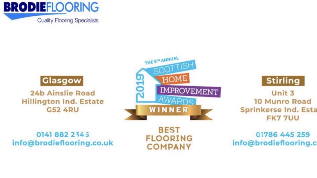 brodie_flooring's tweet photo. So glad to say as from 5th April we will be open for appointments please contact the Glasgow branch 01418822346 looking forward to seeing everyone again 👌👌 #flooringglasgow #flooringstirling https://t.co/HEBCd3IDTp