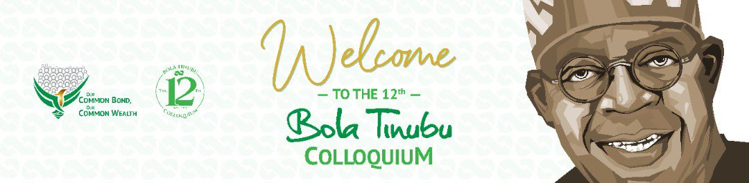 Theresa Tekenah on Twitter: "The 12th Annual Bola Tinubu Colloquium holds  on Monday, March 29th, 2021. Register to attend: https://t.co/8OhKkcq3EX  #12thBolaTinubuColloquium #12thBATColloquium… https://t.co/GGQzYaV5dl"