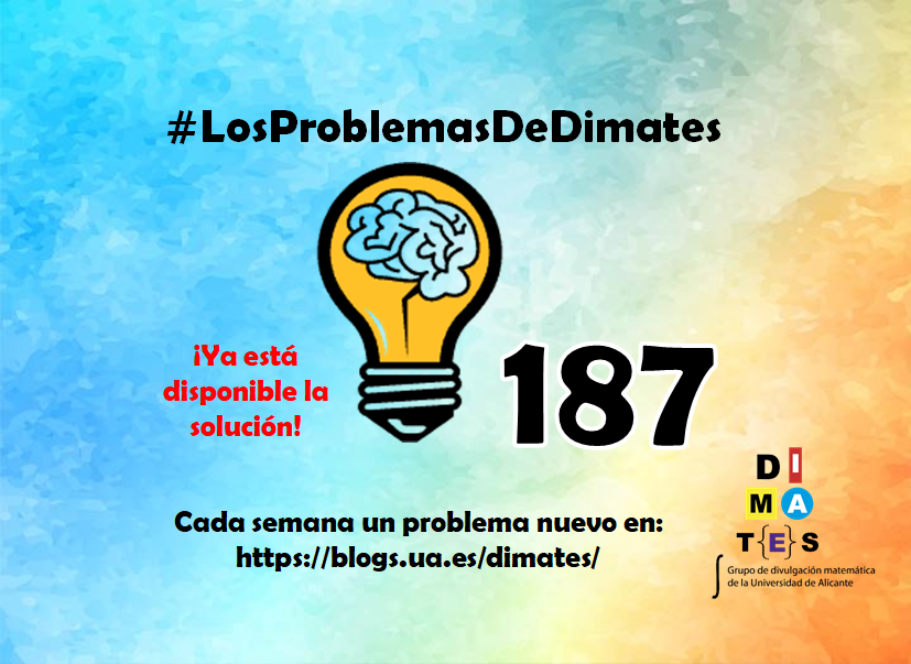 DimatesUA's tweet photo. Ya está disponible la solución de #LosProblemasDeDimates #187: 

📌 Igualdad en una función
💻 https://t.co/C9pEOJFyy4

¡Ya mismo un nuevo problema!

Problema 8 #FaseLocal #OME2021 

@RobSelGom
@OMErsme
@Calendarimat
@EstalmatCV
@RealSocMatEsp
@Dimatematicas https://t.co/Xps3uR8mWv