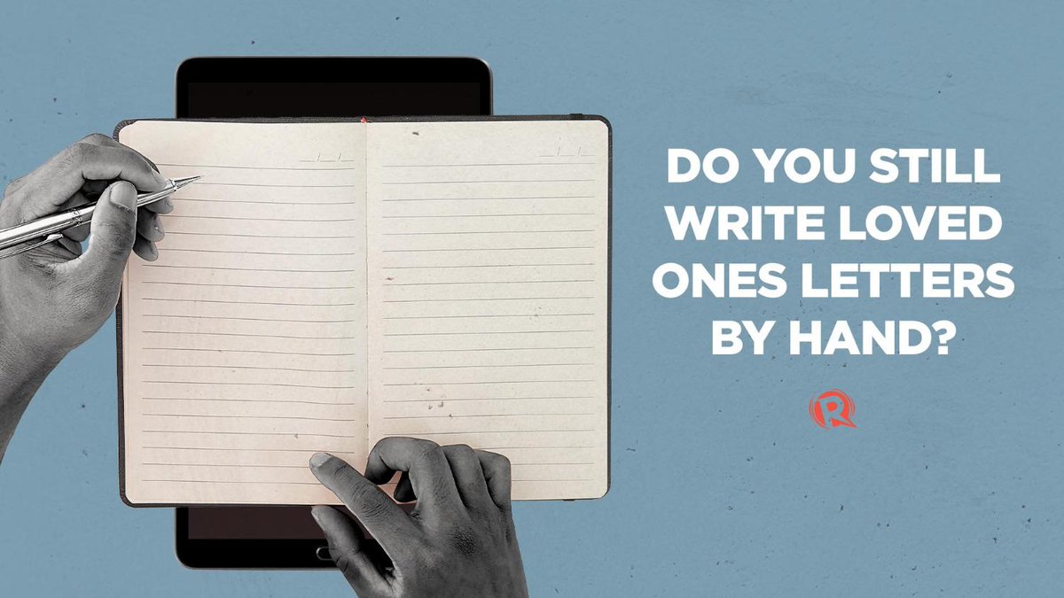 rapplerdotcom's tweet photo. How many personal, handwritten letters have you received so far in your life?
READ: https://t.co/tEbwMt6JML #ScienceSolitaire https://t.co/RWkZE72CfV
