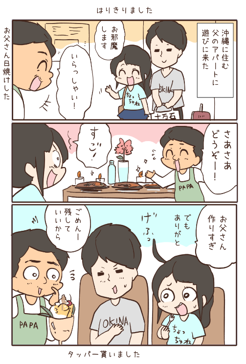 うちのお父さんが可愛いので見て欲しい1/2 