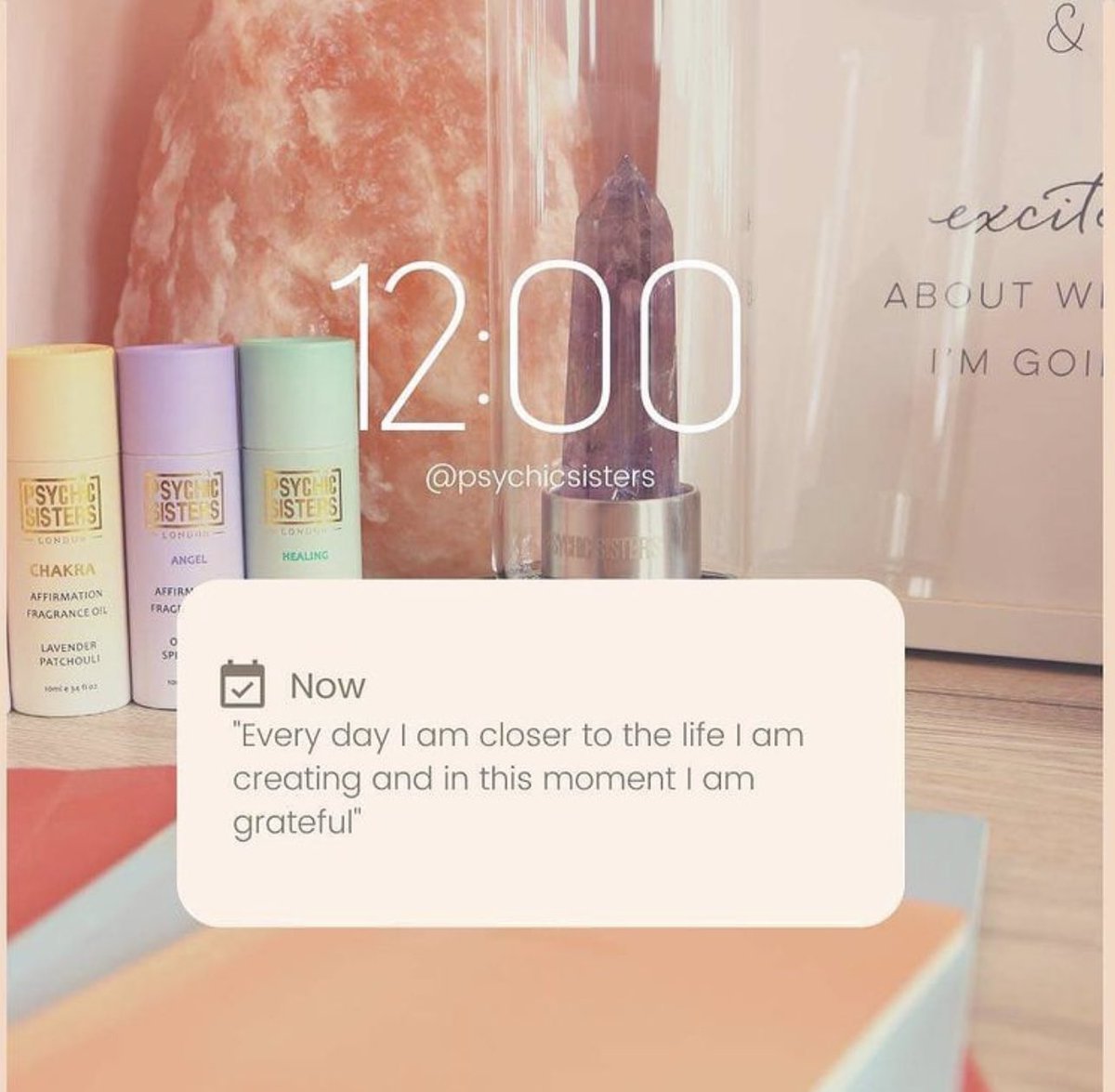 psychicsisters's tweet photo. Keep focus on the now, in each moment you have a choice π«
Know that every step you make helps you get closer to where you want to be ππΌ
#psychic #psychicsisters #quote #quoteoftheday #gratitude #eachstep #present #reminder #notification #youareworthy #pictureoftheday #intune https://t.co/d3vsZWTRv1