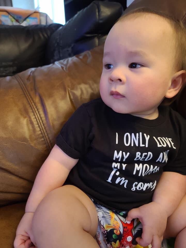 Joglynjones's tweet image. @BrentButt my grandson watching corner gas every morning. Drops everything and stays still for two episodes. Loves it!