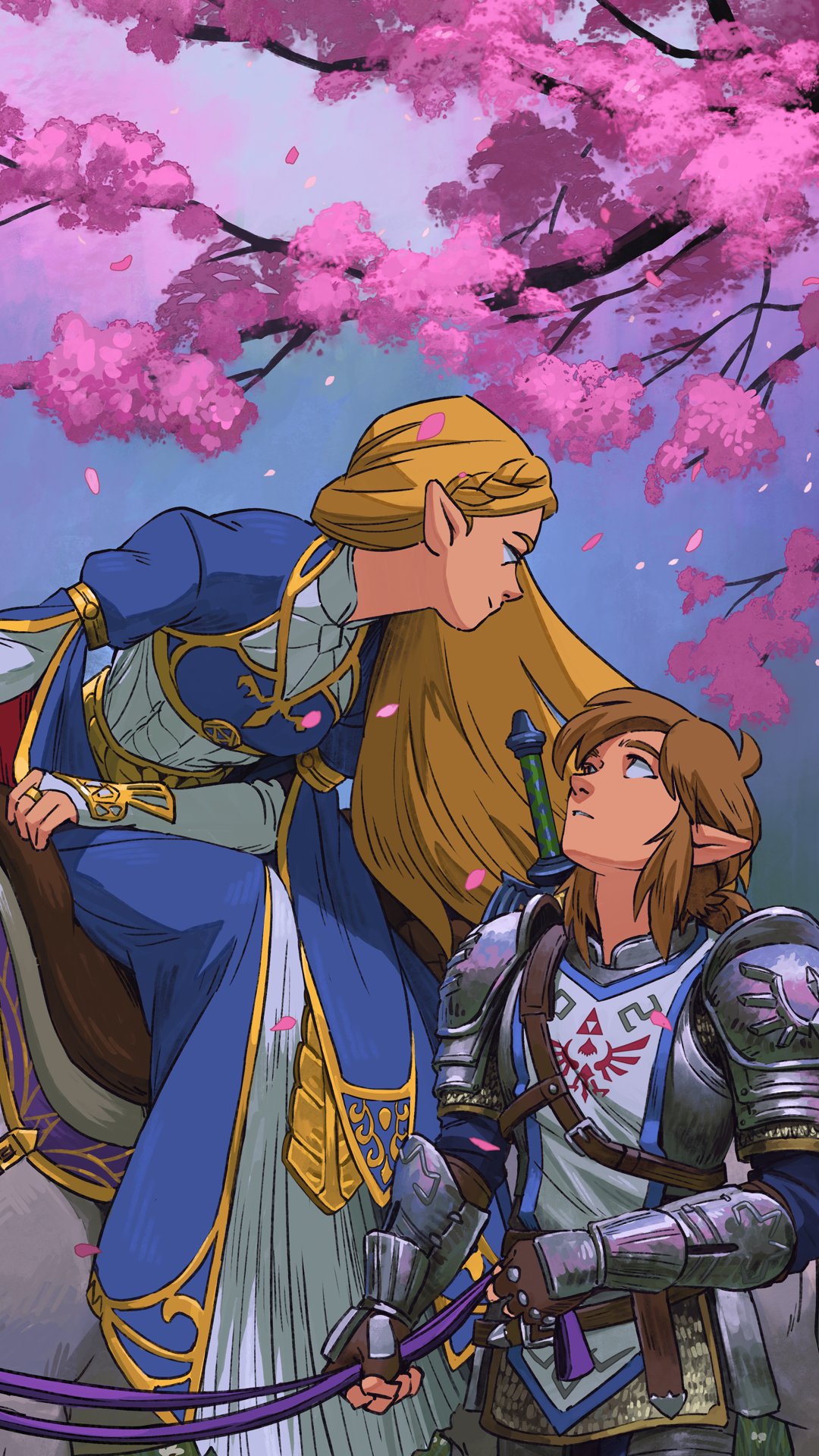 Malin on X: Updated Zelda phone wallpapers packs! No need to ask to use! It makes me happy to see people use my art as wallpapers! 1/3 / X