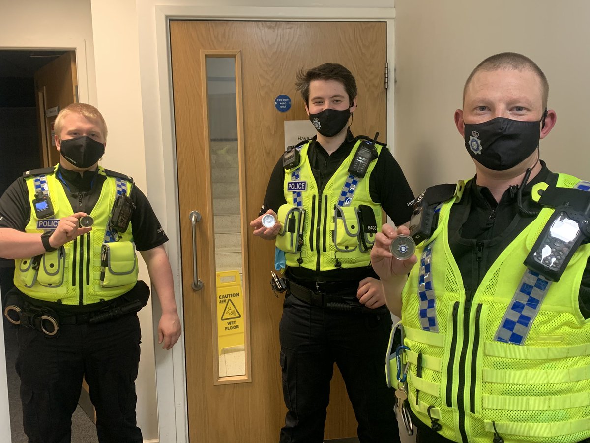 HumPolSpecials's tweet photo. Three young in service Special Constables have been awarded Humberside Police Challenge Coins for there exceptional work and assistance with Trading standards. Which resulted in thousands of illegal cigarettes being taken of the streets of Hull and arrests being made. https://t.co/c7d9fa8rGI