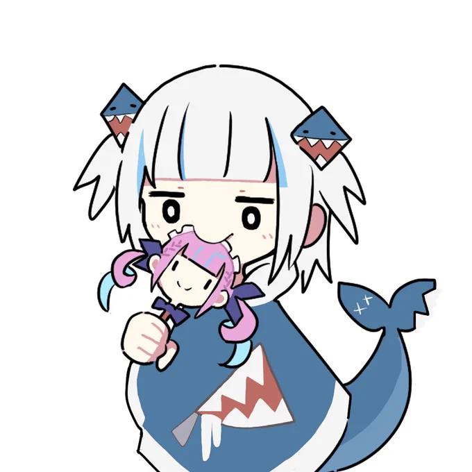 🍭🦈
#gawrt 
#あくあーと 