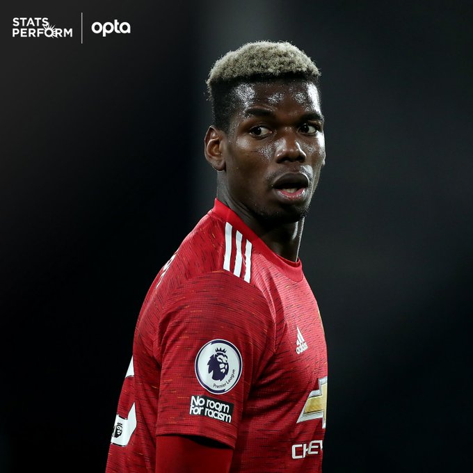 OptaJoe's tweet photo. 67% - Paul Pogba has the best touch for a big man - players over 6 foot tall - In the Premier League this season. Control. https://t.co/7ct4hQiiSZ