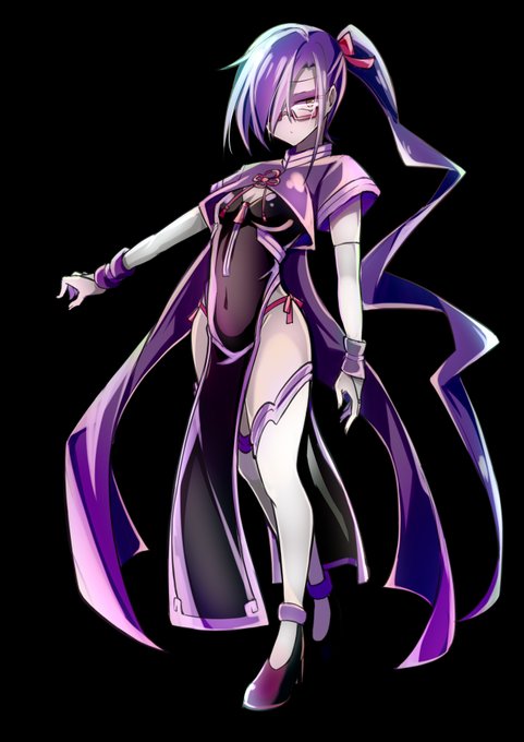 グリザイユたのしくて勢いで作ったオリキャラ2人 