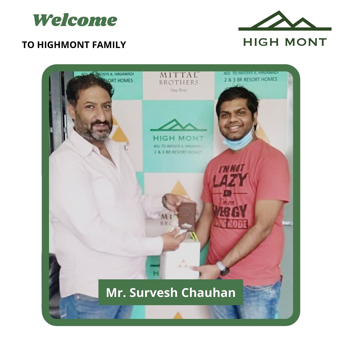highmont101's tweet photo. Congratulations Mr. Survesh Chauhan. Welcome to Highmont family. https://t.co/TNLNT85MKB