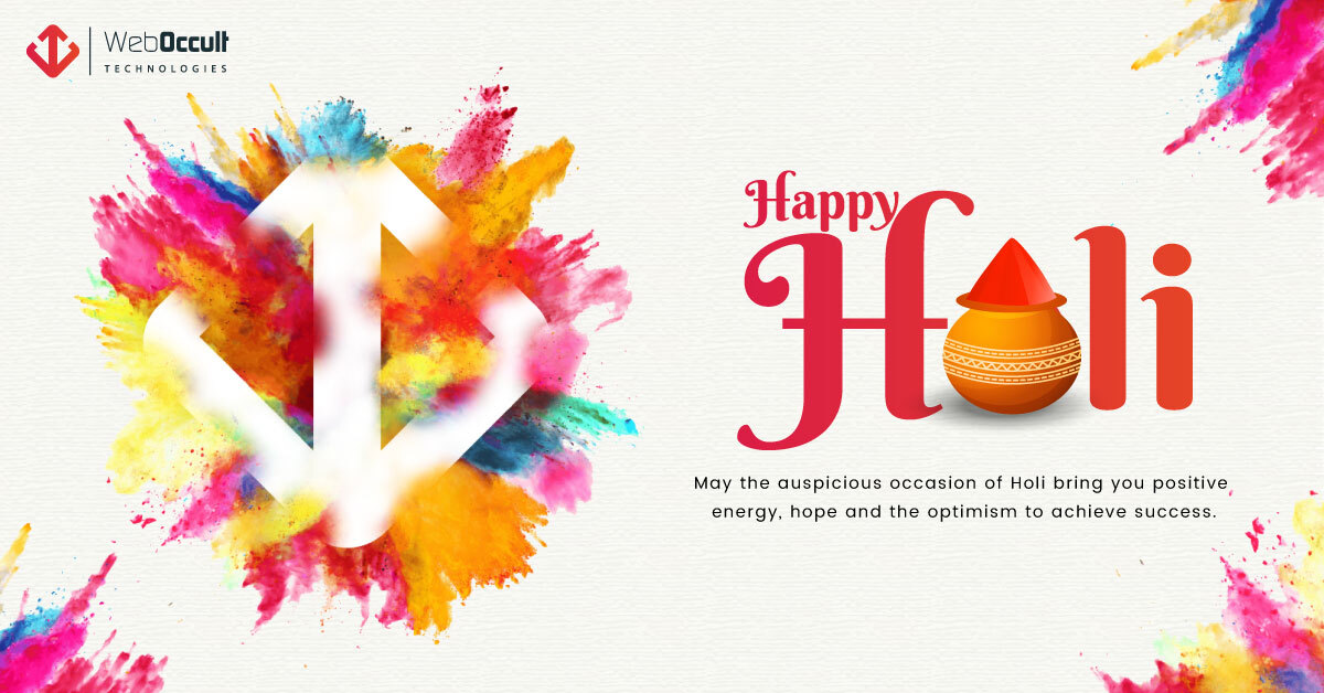 WebOccult's tweet image. Wishing you and your family a very Happy Holi!

#Hoil #Holi2021 #HappyHoli #PlaySafeHoli #Staysafe