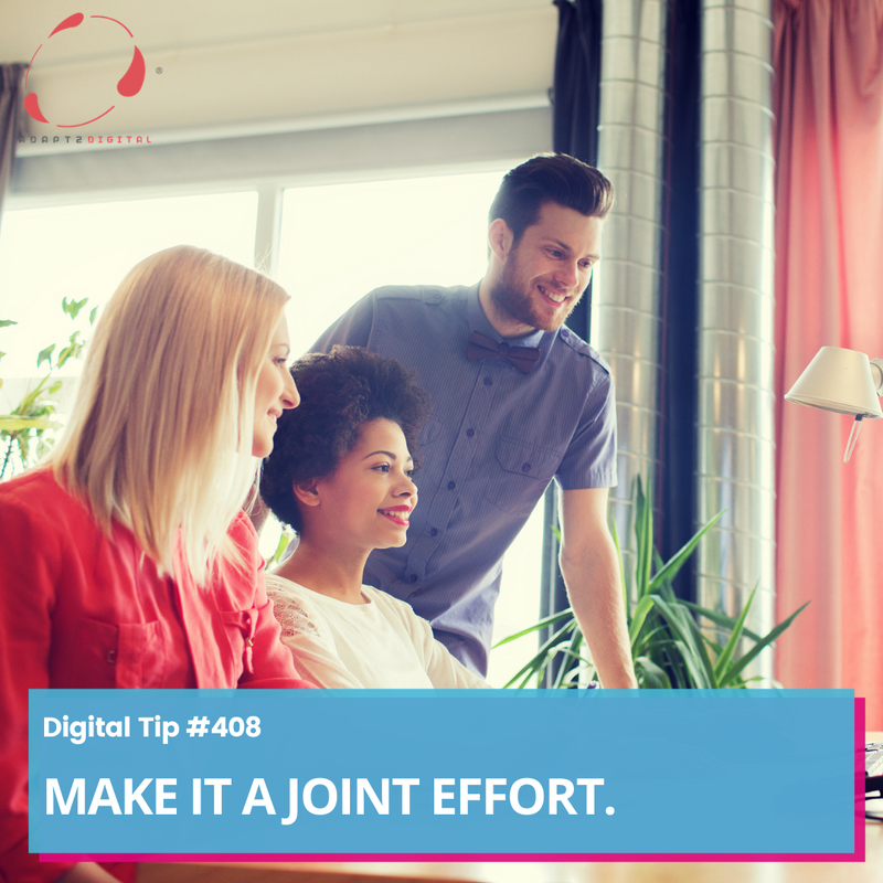 🔆 Digital transformation can't happen in a silo. Make sure digital transformation leads to positive impacts in all areas of your company.

#Adapt2Digital #digitaltransformation #digitalleadership #futureofwork #thedilynway #futureleadership #culturechange