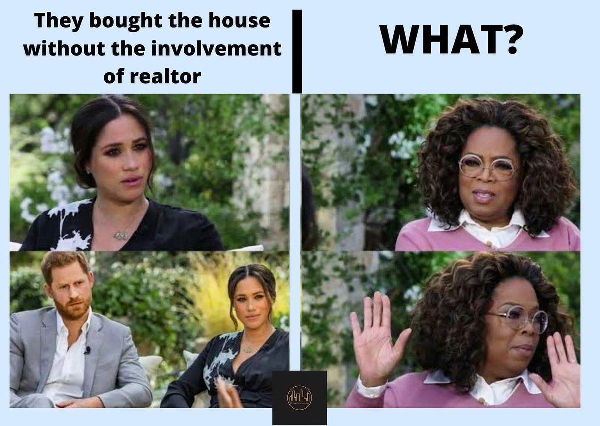 ARealEstMeme's tweet photo. The reactions
#meghaninterview #oprahmeghanharry #allrealestatememes #memes #realestate #realtors #realestateinvestors #oprahmemes #meghanharryoprah #realestateindia #realestatememes #realtyservices #realestatehumor #realestateadvisor #realestatetips https://t.co/inWaFEWxcZ