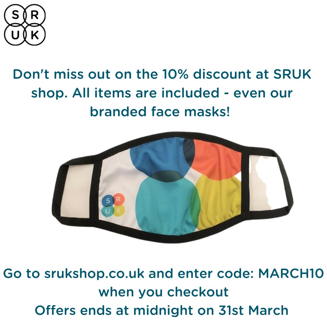 Rijd weg gemeenschap Induceren SRUK | Scleroderma & Raynaud's UK on Twitter: "Have you got your SRUK face mask yet? Well now is the time to stock up and get a 10% discount at SRUK shop. Rijd weg gemeenschap Induceren SRUK | Scleroderma & Raynaud's UK on Twitter: "Have you got your SRUK face mask yet? Well now is the time to stock up and get a 10% discount at SRUK shop.