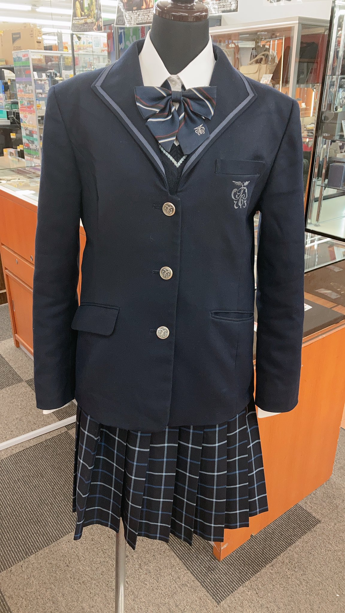 玉野市立玉野商工高等学校 玉野商工高校】男子学生服一式