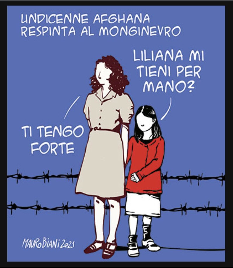 MarianoDeCarlo1's tweet photo. Undicenne afghana scampata alle bombe, in fuga verso la Francia è stata respinta al #Monginevro. 
Liliana mi tieni per mano? Ti tengo forte. @maurobiani per @repubblica 
#rottabalcanica 
#frontiere
#migranti https://t.co/bCXIptaJUH
