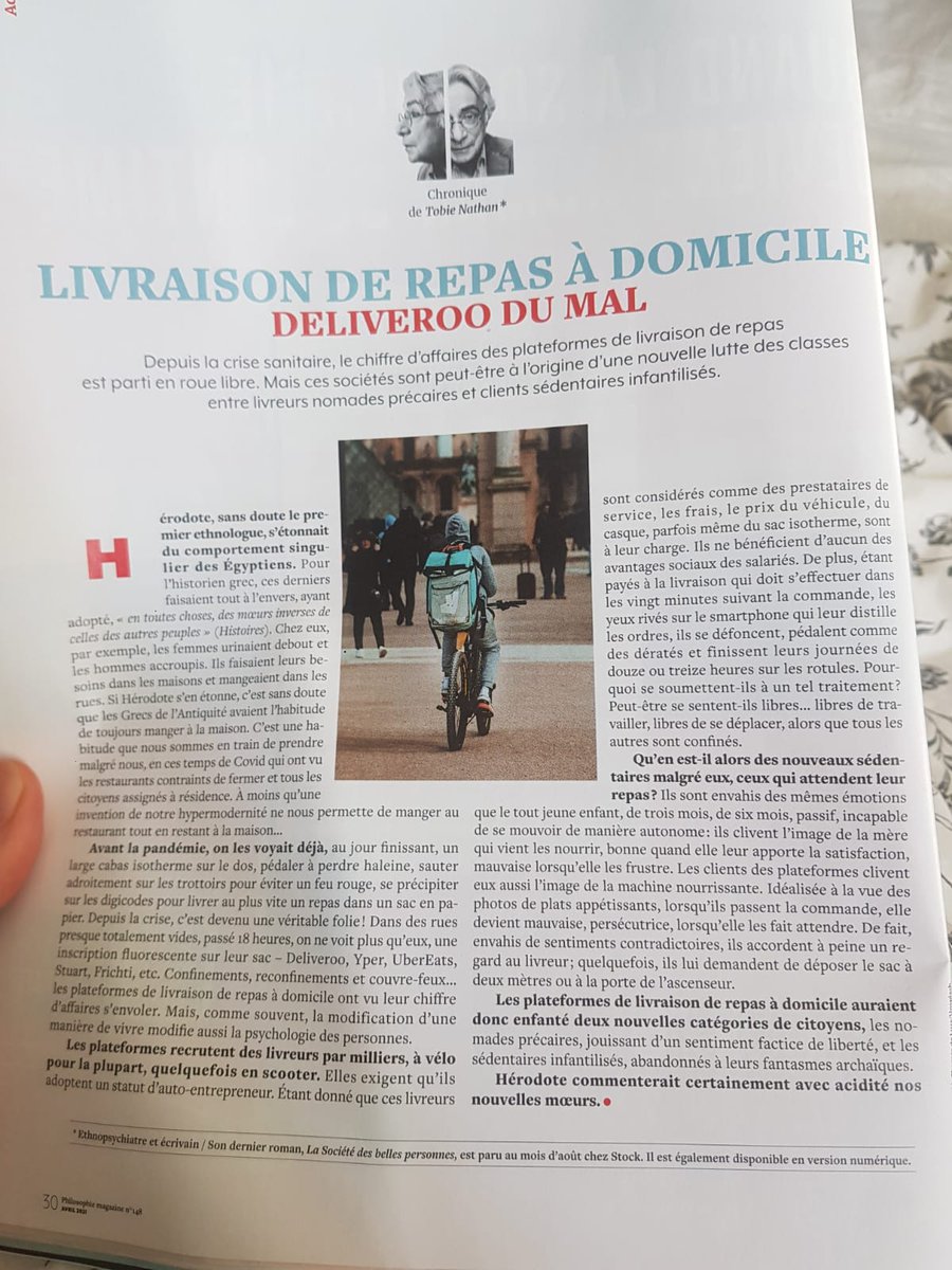 niisobolo's tweet photo. Toujours aussi juste dans l'analyse des évolutions sociales @philomag 👌🏾 https://t.co/aqNfBfySXj