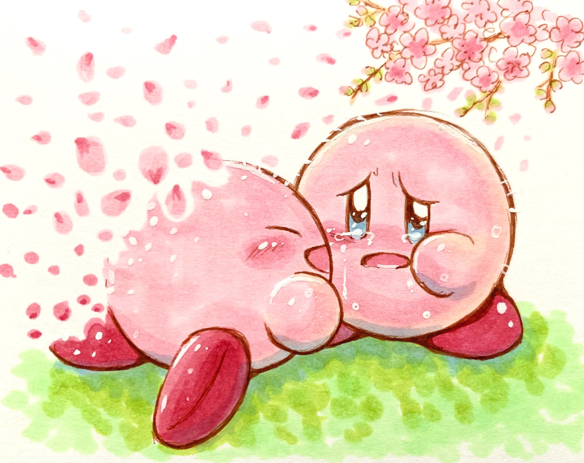 あらもん カービィ またね カービィ イラスト コピック Kirby Illust Copic T Co O977jsmpqu Twitter