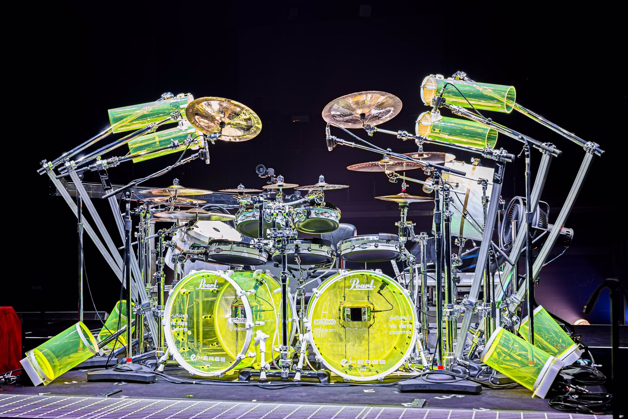 真矢（LUNA SEA）ドラムセット - パール楽器製造株式会社｜NEWS