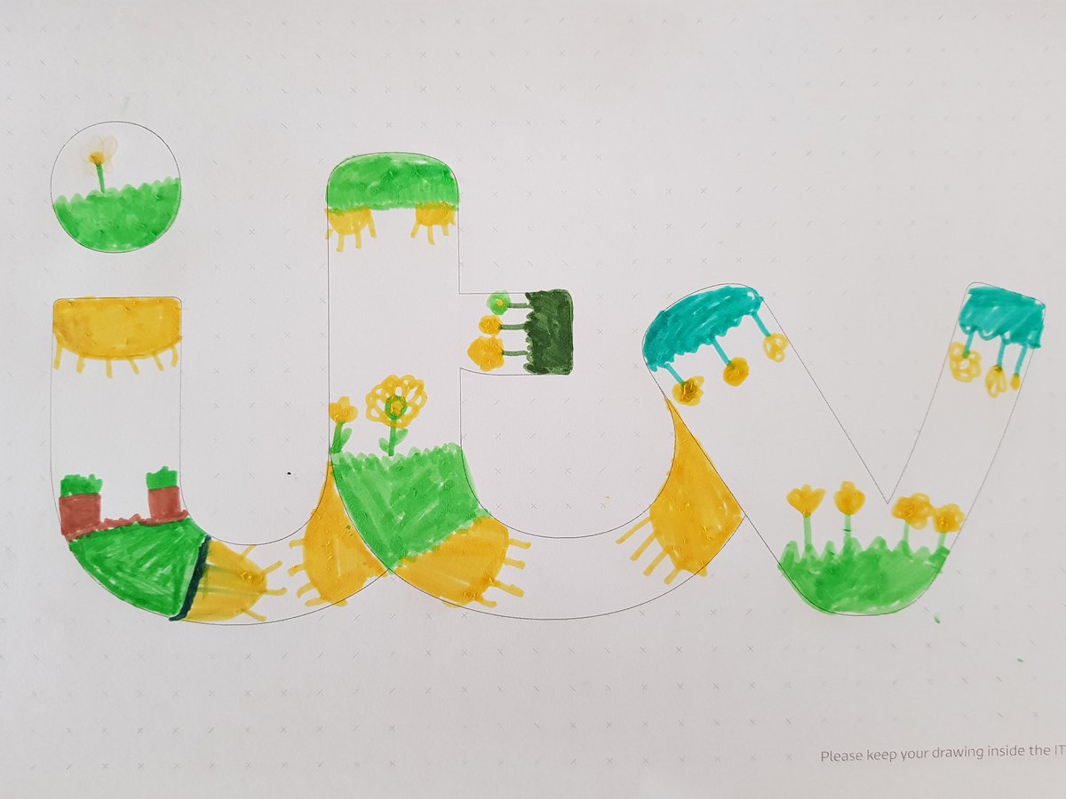 Sl0nce7's tweet image. @itv #itvkidscreate by my daughter Amelie, aged 6.