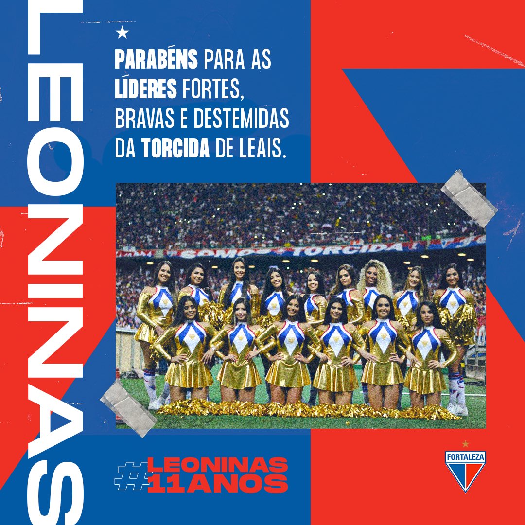 11 anos representando e orgulhando uma torcida apaixonada. Parabéns e vida longa, <a href="/LeoninasFEC/">Leoninas</a> ! ❤️💙

#TorçaComoUmaLeoa