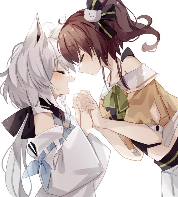 お題箱から!
#絵フブキ #祭絵 