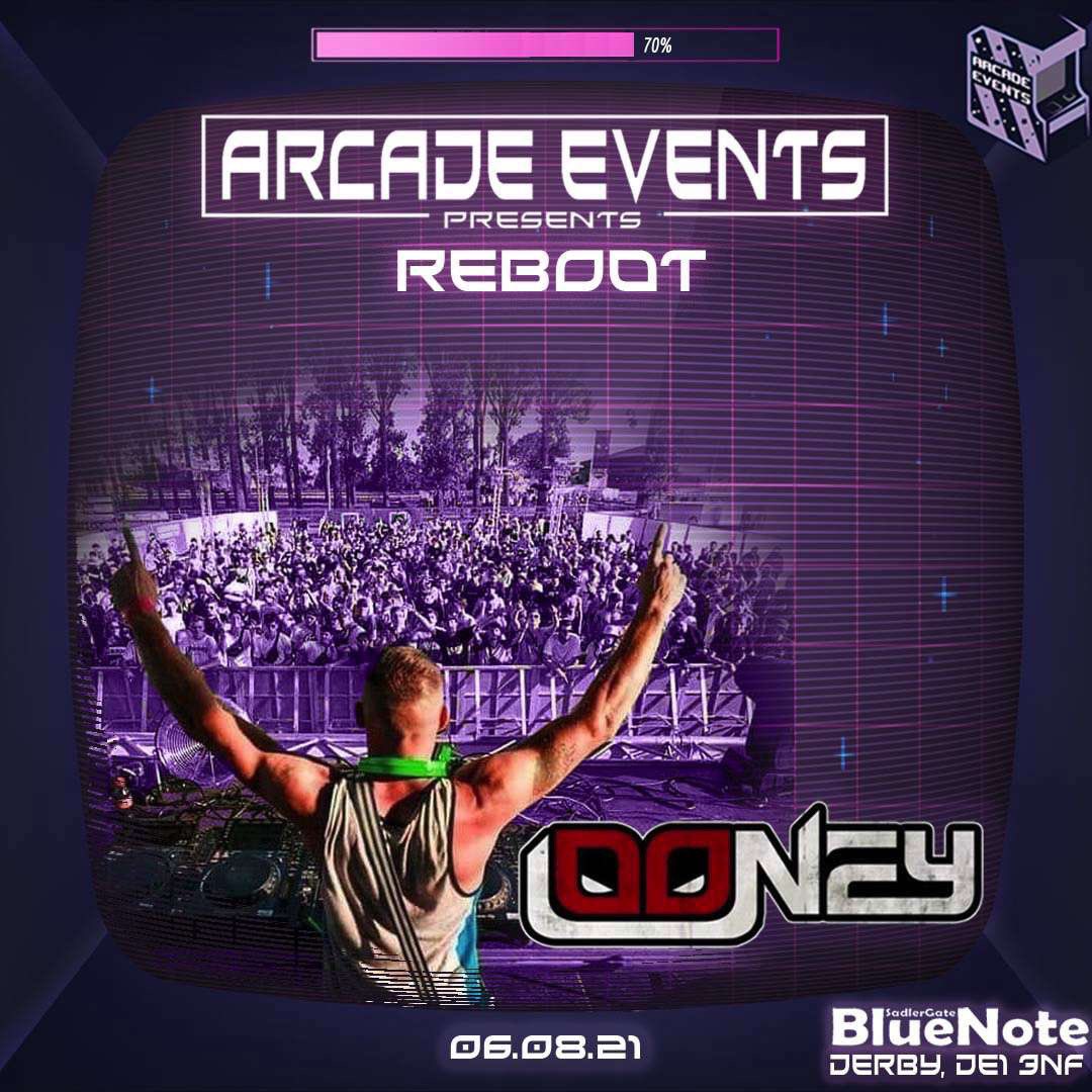 ArcadeEvents's tweet photo. REBOOT 70% Complete!! And it’s DJ Looney 😡 The king is back and will be bringing them dark and dirty bangers to the dance floor 🚨🚨#TimeToReboot https://t.co/Fih2AKBMJb
