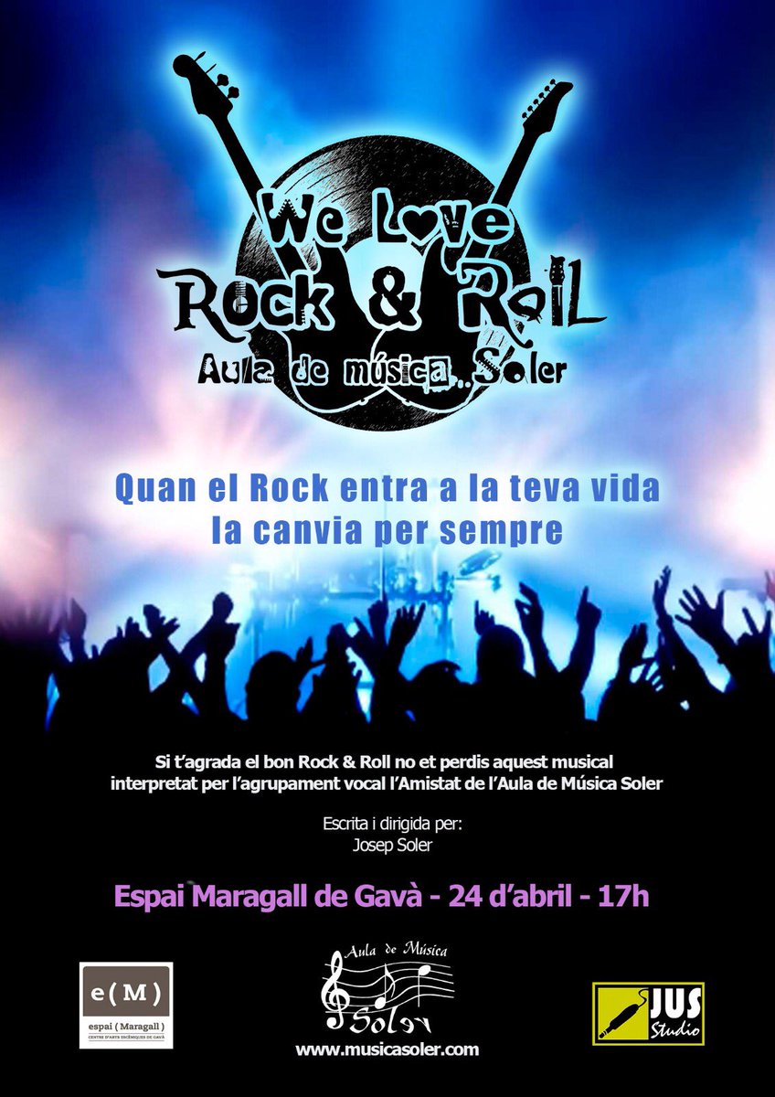 MusicaSoler's tweet photo. Entrades a la venta https://t.co/IgcboFwRS9 https://t.co/wv72i6mfz9