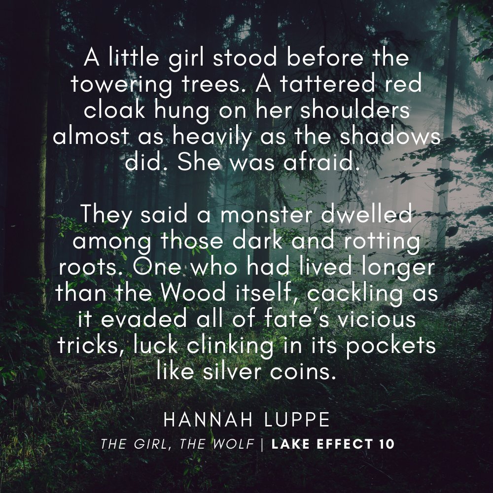 10_effect's tweet image. Meet our next Lake Effect 10 contributor, Hannah Luppe, and enjoy an excerpt from "The Girl, The Wolf."

@hannahluppe @QueensCWRI