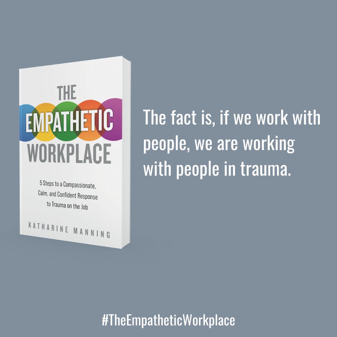 Did you know that rates of anxiety and depression have tripled in the past year? The Empathetic Workplace gives you the skills to support your team through hard times with compassion and professionalism. Download the first chapter at katharinemanning.com/my-book.