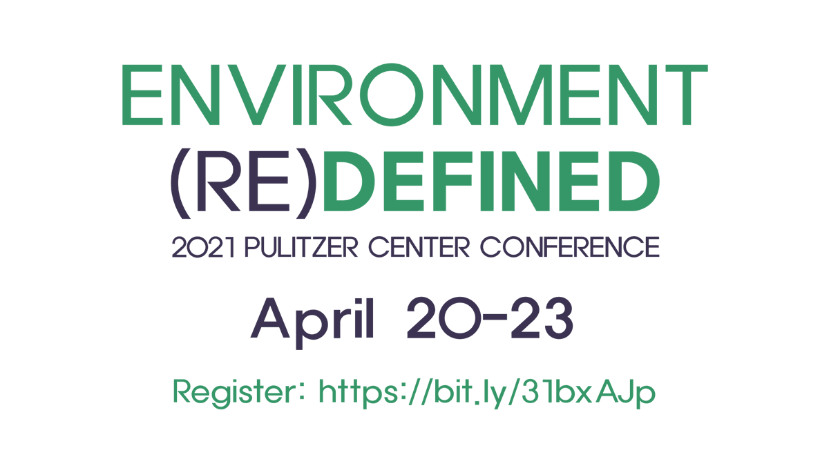 pulitzercenter's tweet image. On April 20 at 9:30am EDT, join Pulitzer Center grantees @AbrahmL, @cakGoeng, @JacopoOttaviani, &amp;amp; @leticiamklein to discuss how their data-driven reporting enabled them to analyze how large-scale environmental issues impact populations around the world. bit.ly/2QKpq8X