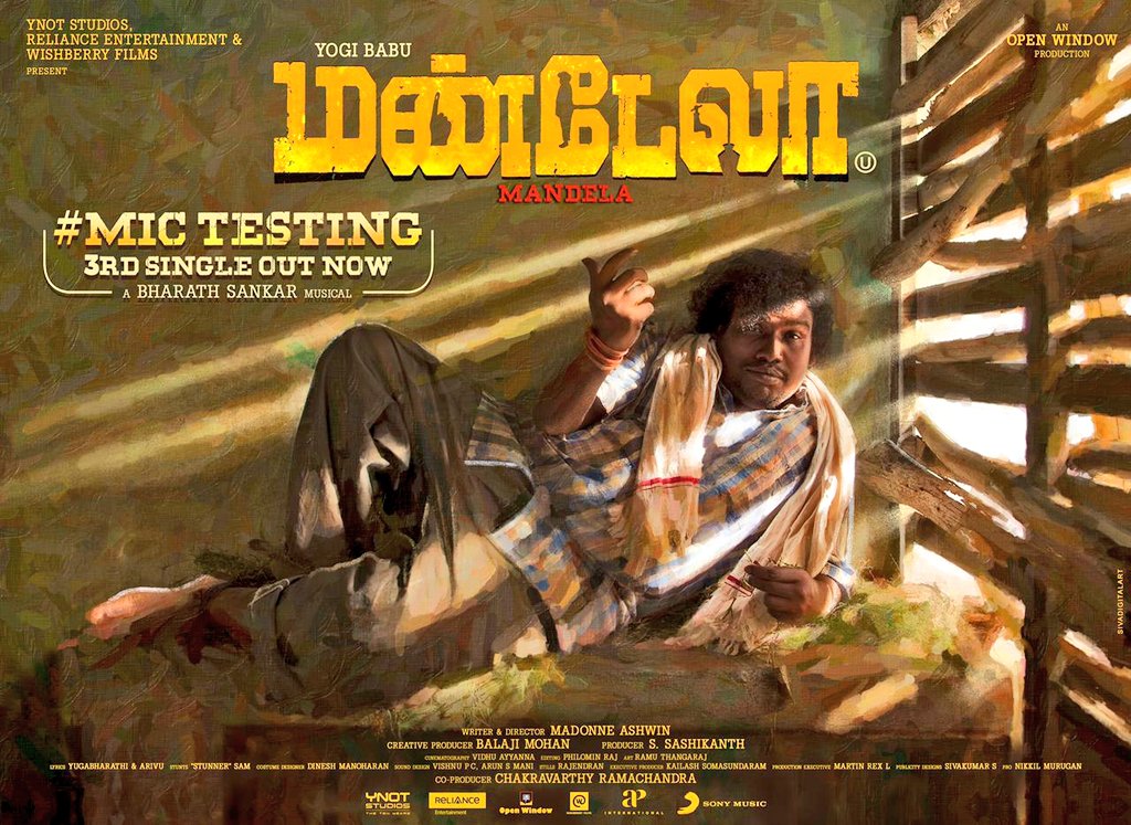 kayaldevaraj's tweet image. #MicTesting from #Mandela
youtu.be/k8xhBLBWf-g
@bharathsankar12
@manoeswaran8, Master Dhanush
@TherukuralArivu 
@iYogiBabu @madonneashwin @sash041075 @directormbalaji @chakdyn @Shibasishsarkar @StudiosYNot @RelianceEnt @Wishberry_in @sheelaActress @openwindow_offl @onlynikil