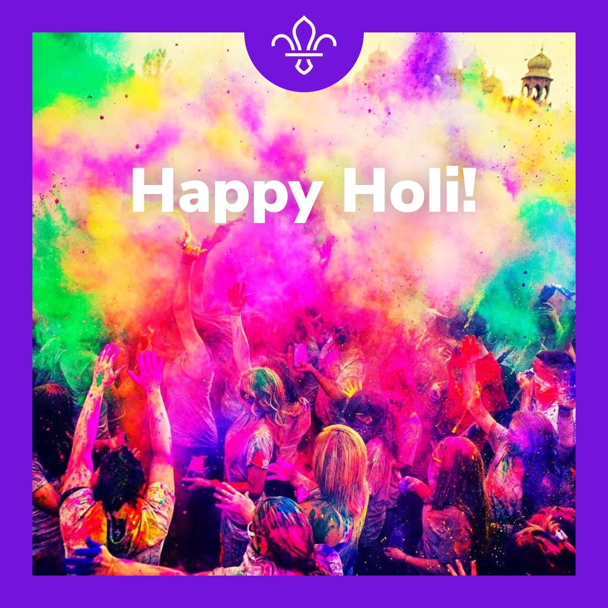 Today Hindus celebrate Rangwali Holi, day 2 of the Holi festival. Hindus celebrate by smearing colours on each other’s faces and cooking delicious sweets and savouries. People also sing and dance, and play drums and dholak. Happy Holi! #UKSNTasking #Holi2021