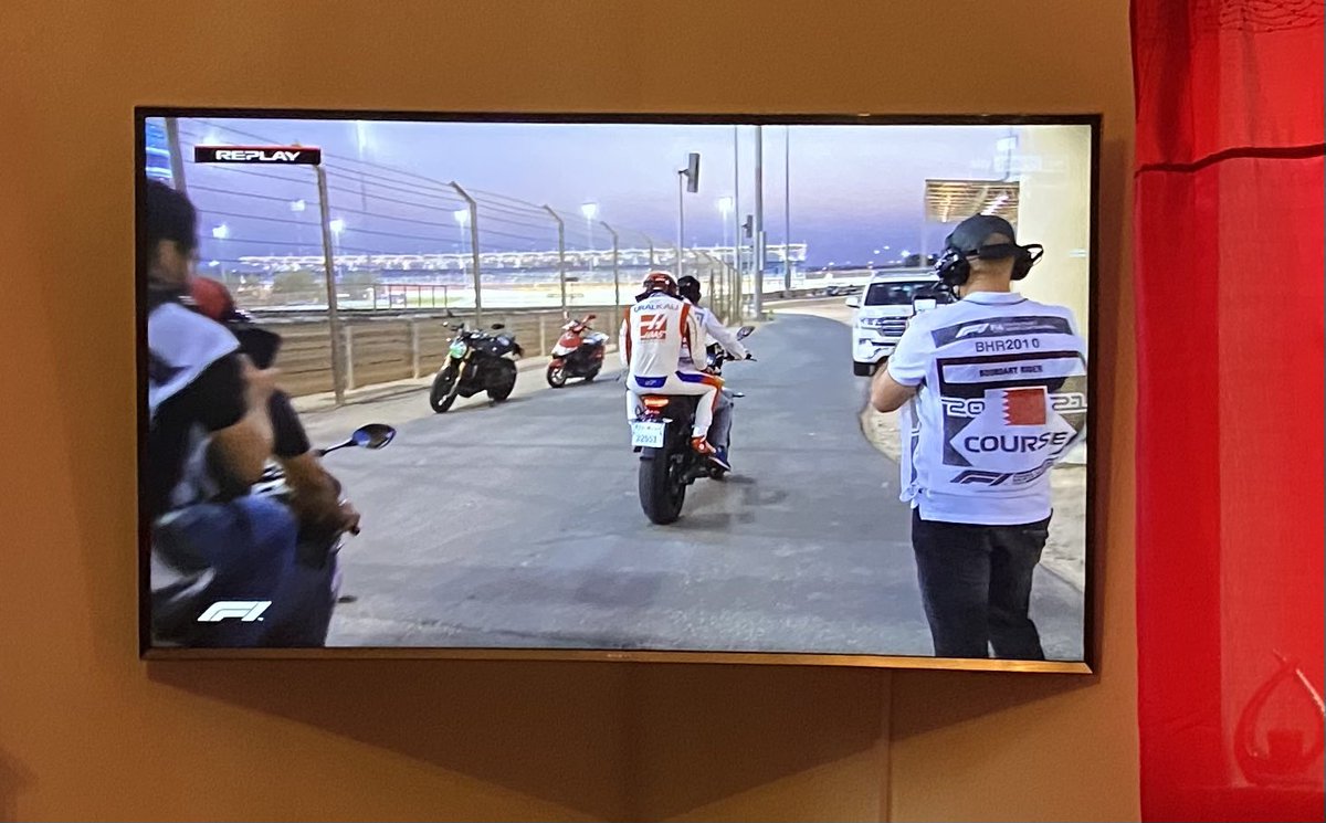 TeamPetrolslut's tweet photo. Haasn’t made it round a full racing lap. #Mazespin #Drink #Daddyyyyy https://t.co/gUEiLrb2vT