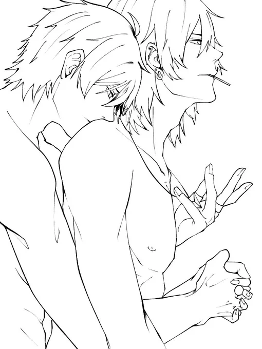 もしかして昨日イサ描いてたから…?
やっぱ描いたら来るんか?
線画置いとく… 