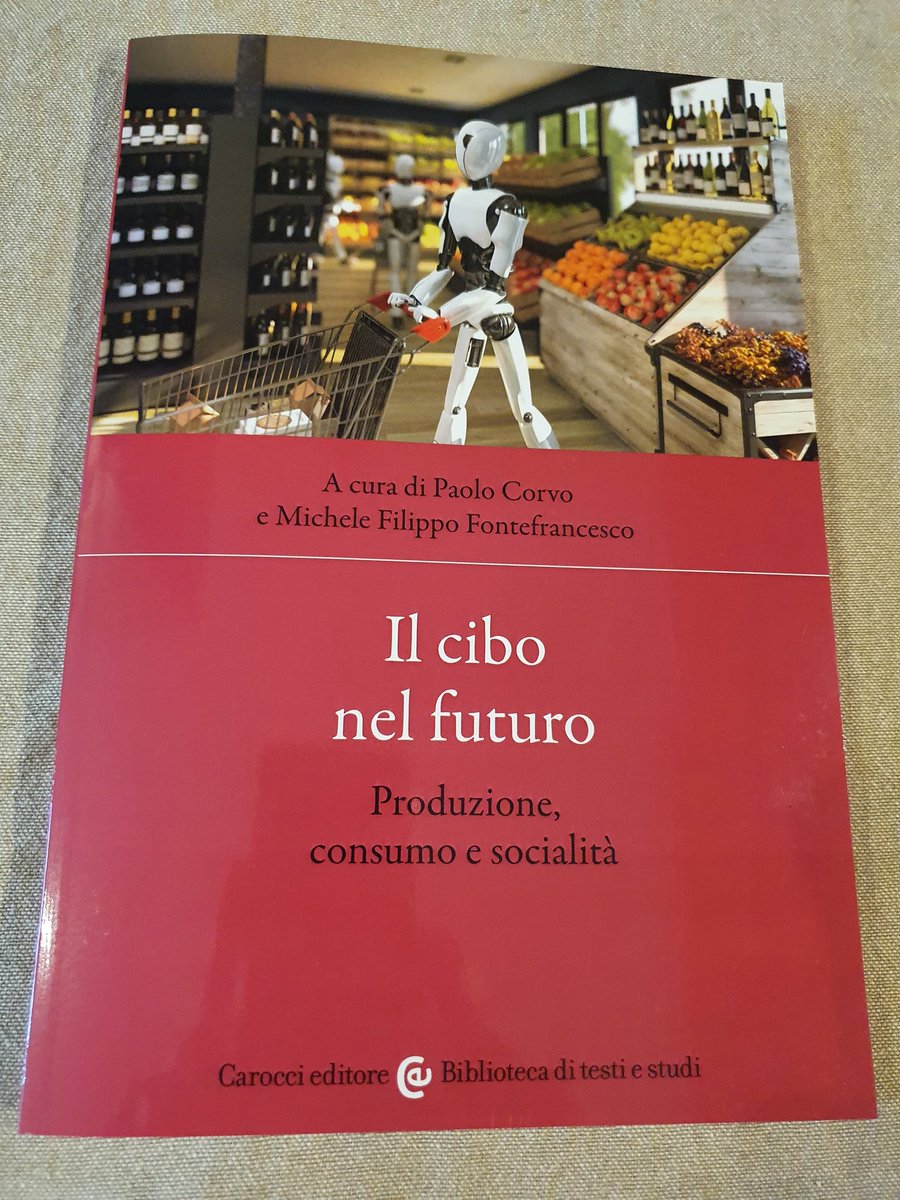 paolcorv's tweet photo. Se volete sapere cosa mangeremo domani e come cambierà la ristorazione questo libro è appena uscito nelle librerie! https://t.co/Ko0Om3iNc6