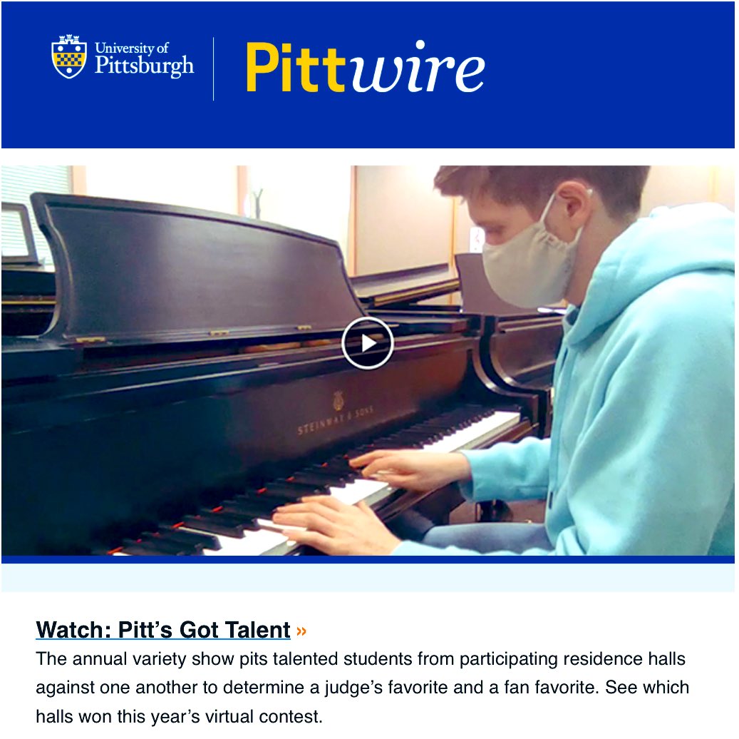 We are so very proud of our residents! We might be socially distant but that will not limit the talents of those who call <a href="/PittTweet/">University of Pittsburgh</a> home. This event just shows that #PantherPrideLivesHere 

pittwire.pitt.edu/news/watch-pit…