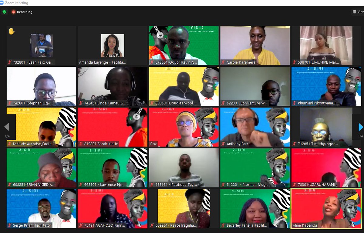 oduor_kevin1's tweet photo. Thank you fellow participants. You were truly amazing and inspiring. I wish us best of luck. Let us neet in Rwanda π·πΌ, pending selection.
We can do this! πͺ
Until then, have a wonderful entrepreneural journey aheadπππ.
#SelectionConference2021
#jasiri4africa
@MsFanella https://t.co/EQoh9EboMI