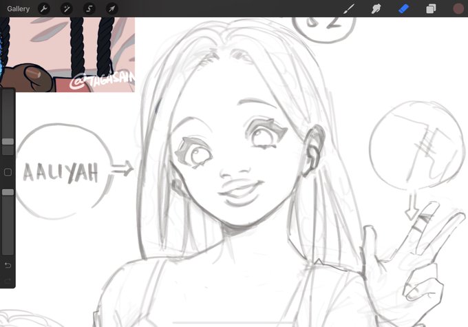 sketch vs colored ٩( 'ω' )و 