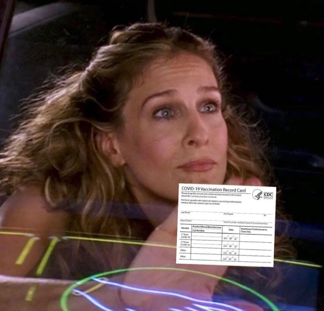 Sarah Jessica Parker On Twitter How A Javits Center Vaccine Nurse Spends Her Sundays Https T Co Tjsfev61rn Sarah Jessica Parker On Twitter How A Javits Center Vaccine Nurse Spends Her Sundays Https T Co Tjsfev61rn