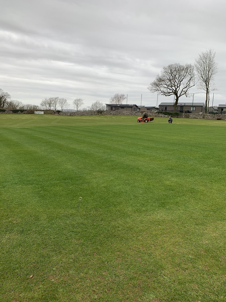 Ground preparations continued yesterday with senior squad training to start this Tuesday followed by an on schedule season start on 17th April.
