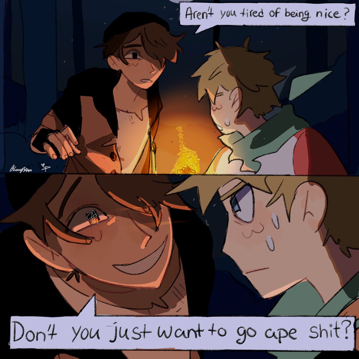 I’m sure someone else did this before me but this was fun to do #dsmpfanart #wilbursootfanart #tommyinnitfanart