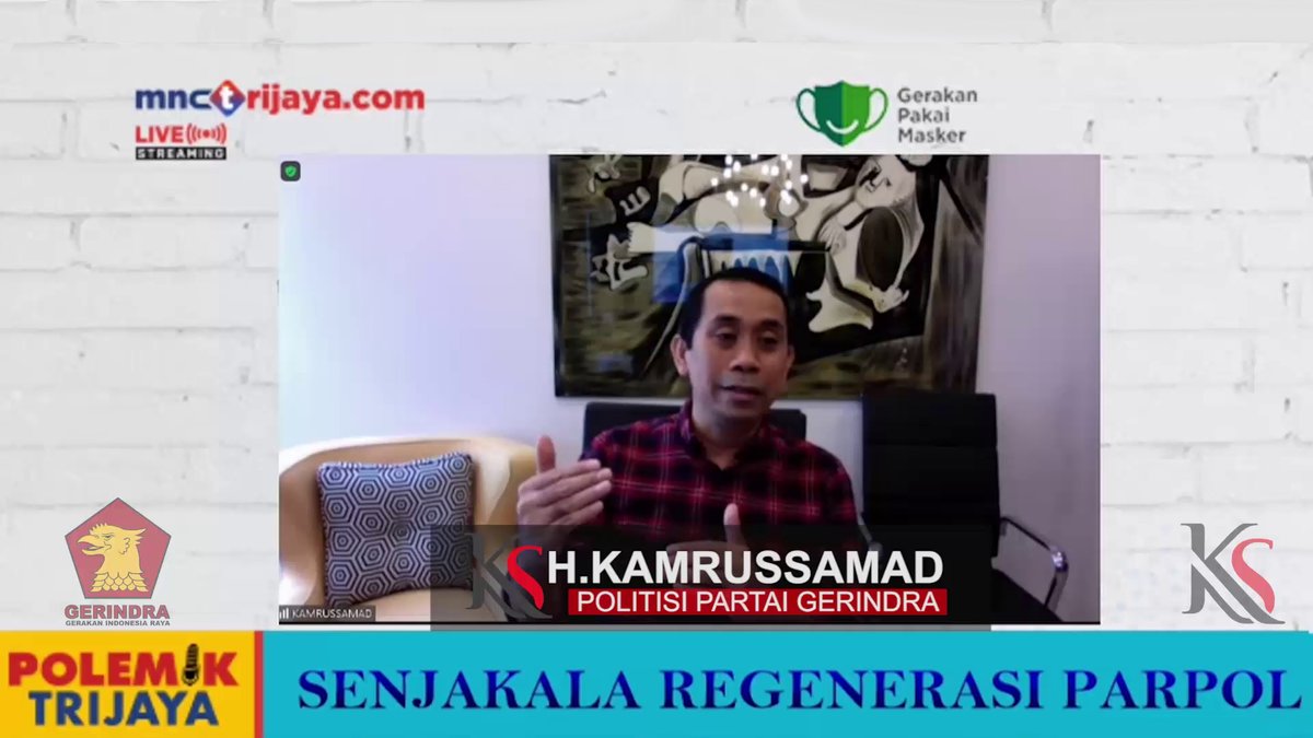 youtu.be/kMIlJL0KK94

Regenerasi kepemimpinan nasional di tahun 2024 mendatang dinilai penting. Agenda penting yang perlu dibicarakan oleh publik adalah komitmen regenerasi kepemimpinan nasional dari semua elite politik. Inilah salah satu pandangan dari Kamrussamad.