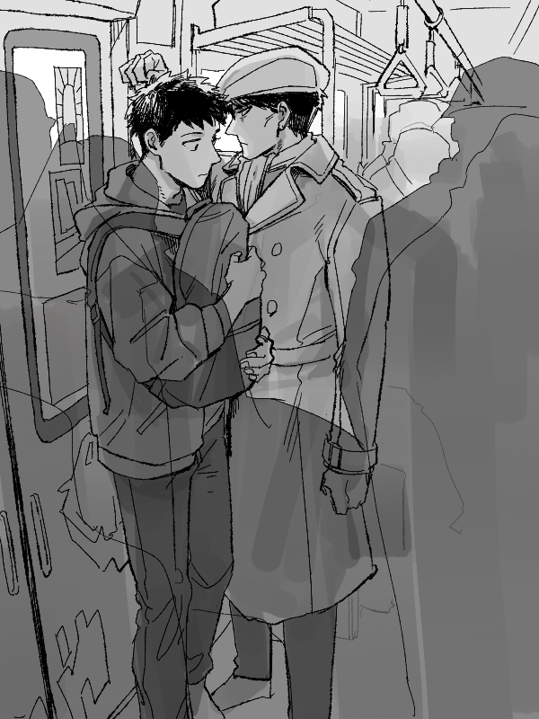 赤銀黒と満員電車 