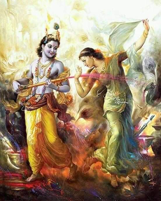 Niraj262039's tweet photo. कान्हा ..
जुनि करू एना बरजोरी 
रंग एखनधरि 
मिसियो नेै लागल
रखले अबिरक झोरी 
जुनि..
रंग गुलाबीसँ गाल रँगायब 
आओर पटोर फिरोजी 
कुसुमी रंगसँ शेष सगर देह
प्रेमक रंग मन मौजी
जुनि..
हरियर लाल वसन्ती चंपई 
रंगसँ रंगौतीह गोरी 
जते रंग संग अंगमे लेपब
प्रेममे किए झिकझोरी
खेलब जी भरि होरी https://t.co/Tqm7Q1c9Mw