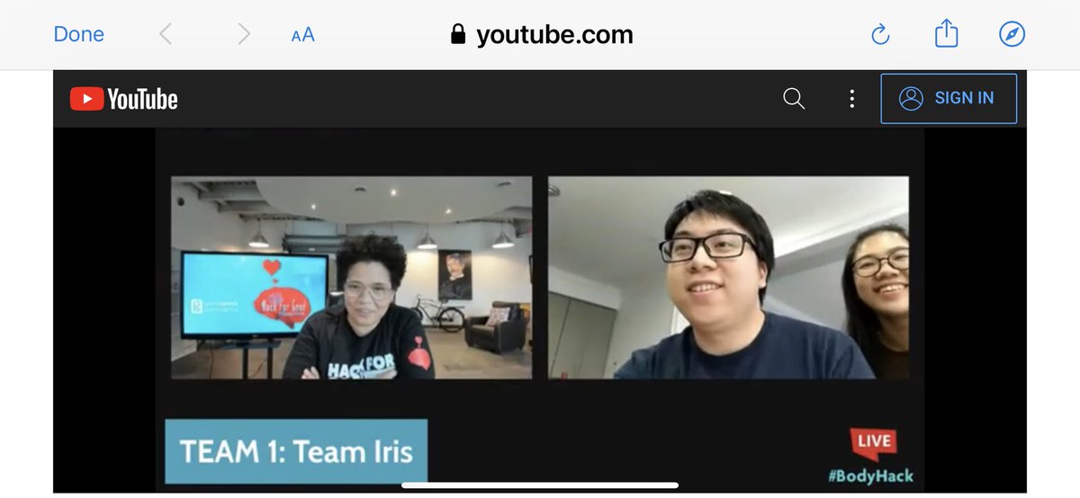 gspkCOMMERCE's tweet photo. 🏆🏆🏆Congrats to Team Iris on winning #hackforgood2021. The team developed an #AI driven technology that aids visually impaired people. The wearable uses #computervision to identify objects and gives voice notification. #bodyhack 👏👏 https://t.co/tiIdO1P9ZX