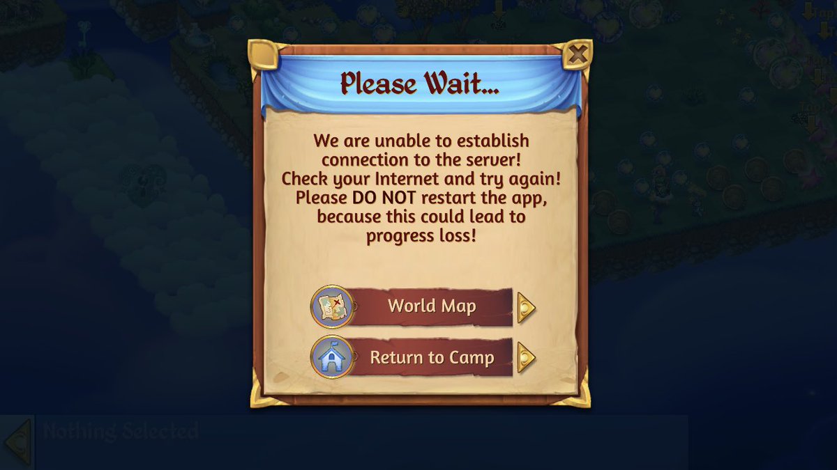 MergeDragonsBad's tweet photo. @MergeDragons Hey, it crashed again. My internet connection isn’t bad, either. https://t.co/RydiUJdS8b