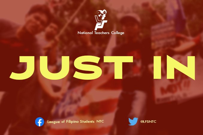 LFSNTC's tweet photo. Just In: Ngayon gabi kinumpirma ng patay ang Vice Chairperson PAMANTIK-KMU at Tagapangulo ng Lakas ng Nagkakaisang Manggagawa ng Fugi Elecric- OLALIA-KMU na si Dandy Miguel.

Buong pahayag: https://t.co/v4iqaeX8Vk

#StopTheAttacks
#DefendSouthernTagalog
#JusticeForDandyMiguel https://t.co/wA1h3ofVyr