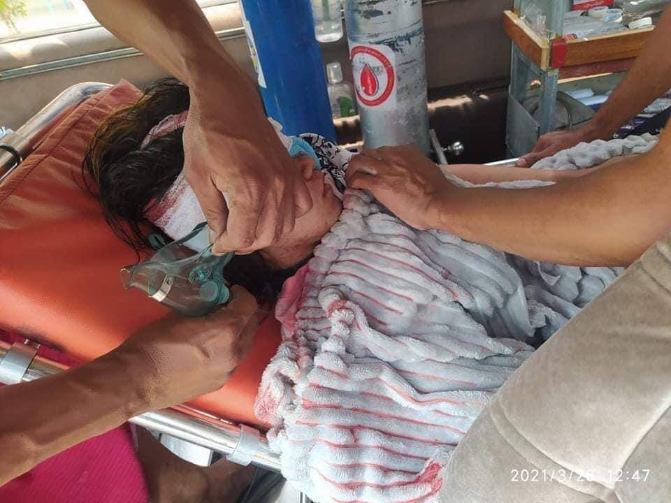 YungVictor7's tweet photo. The girl who got shot brutally at her eyes by military terrorists passed away today in South Dagon, Yangon. May your soul Rest In Peace. 
JUNTA MASSACRE #WhatsHappeningInMyanmar 
#Mar28Coup https://t.co/YXLbE6ea2R